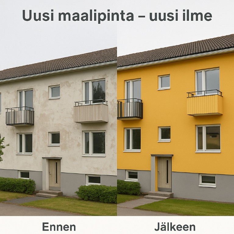 Uusi maalipinta – uusi ilme